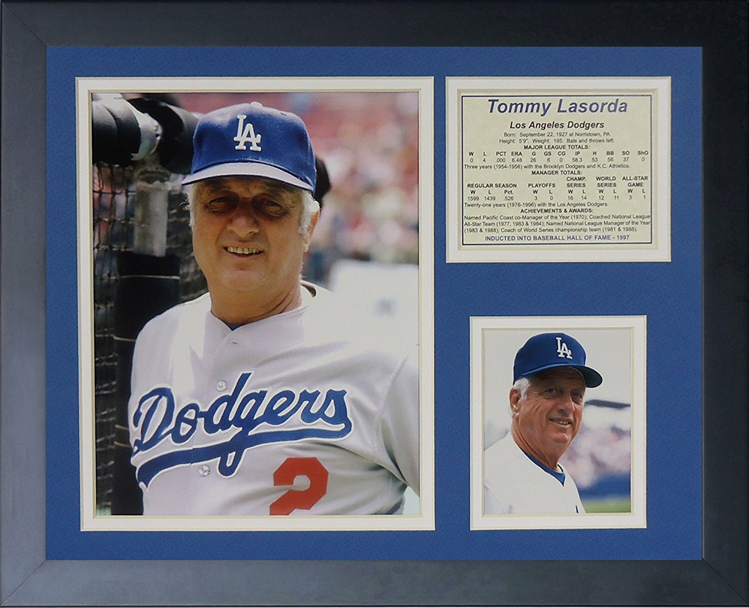 Tommy Lasorda MLB Memorabilia, Tommy Lasorda Collectibles, Verified Signed Tommy  Lasorda Photos