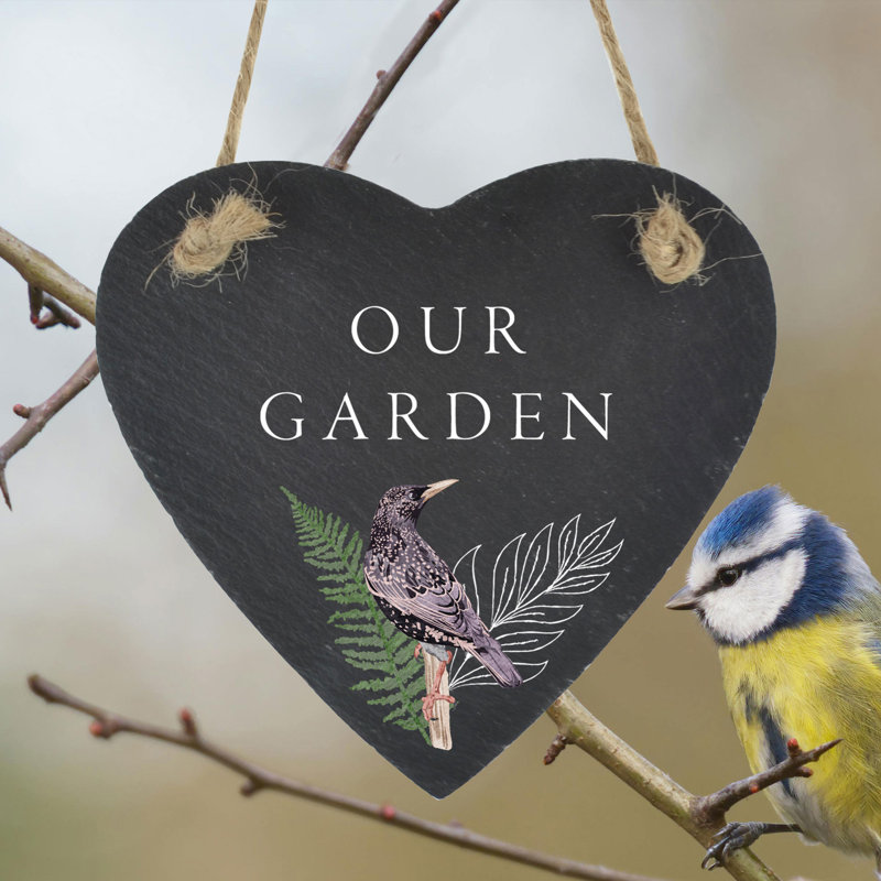 Formaran Stone Birds Garden Sign