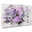 Lilac & Green Succulent Plant - Wrapped Canvas-56657471