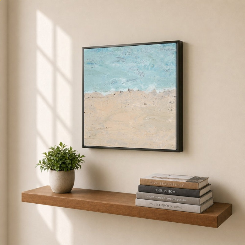 «Land Meets Sea» par SD Graphics, impression sur toile