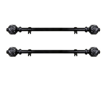 Tringle à rideaux simple ajustable 12 "à 20" Casco