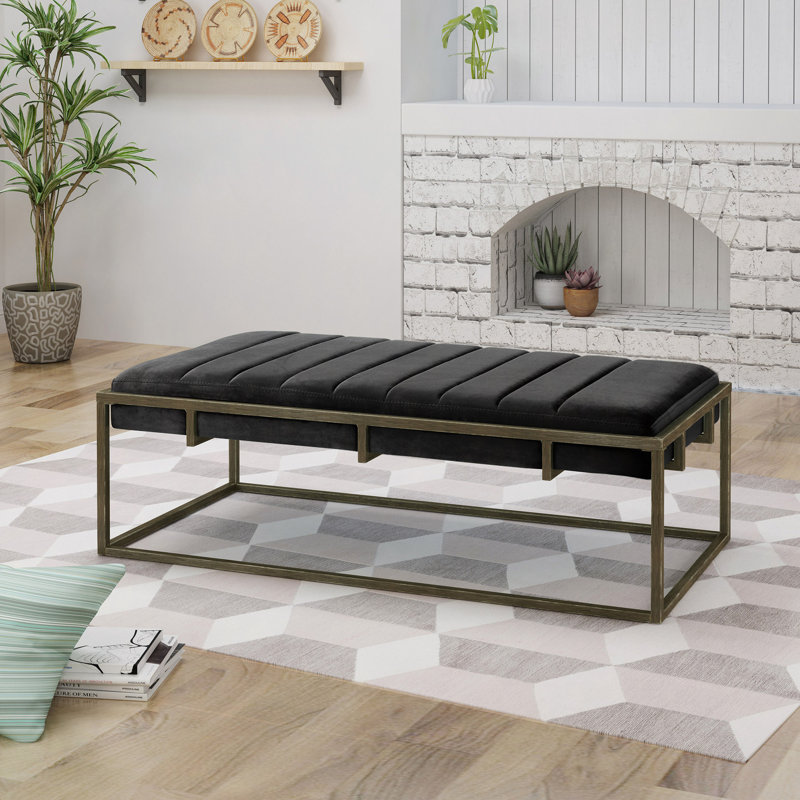 Banc avec repose-pieds et repose-pieds Luxury