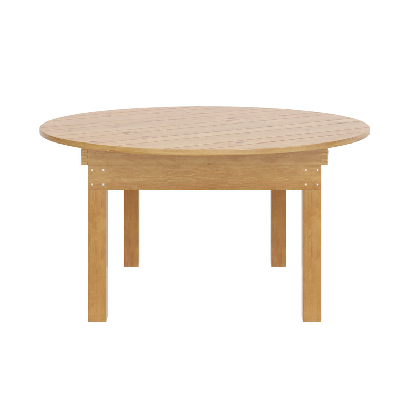 Table de salle à manger Elynna, Bois naturel