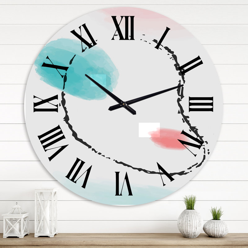 Horloge murale moderne, Grand