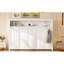 Lit escamotable avec tablettes, lit escamotable en métal au design pliable et peu encombrant-776545343