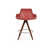 Dark Red Faux Leather