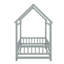 Lit double en bois pleine grandeur, lit maison avec structure de toit-1399137829-1399137827