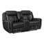 Causeuse inclinable avec console centrale Lety