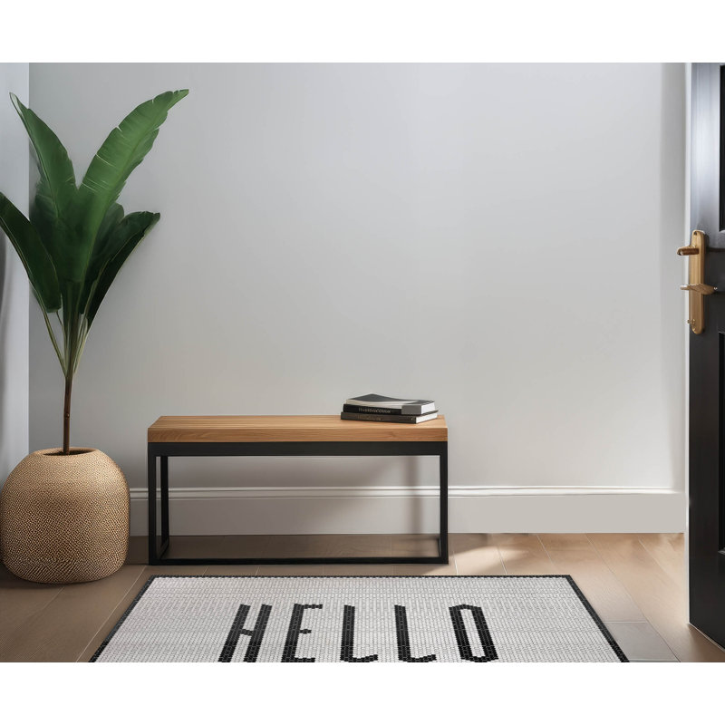 Paillasson Risager, Ivoire ivoire, L 60 po x L 84 po