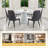 Nerita 4 - Person Pedestal Dining Set-980212825-979823672