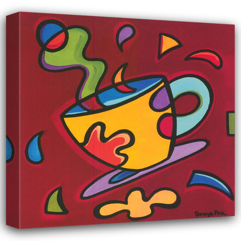 Tasse à café, H 15 po x l 15 po