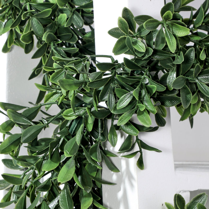 72'' in. Faux Boxwood Garland