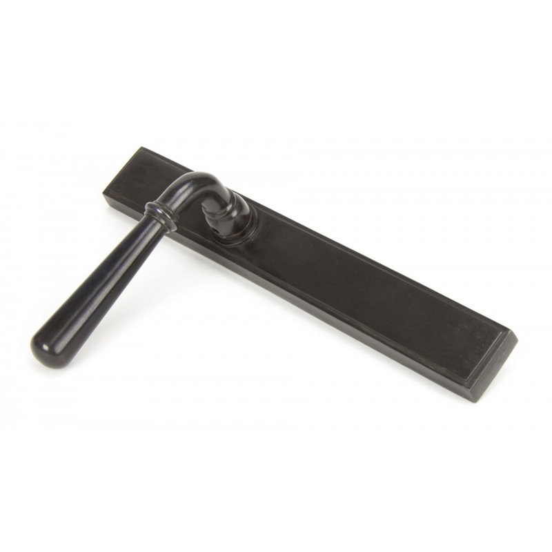 Newbury Door Handle, Aged Bronze