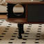Table basse ovale de style français