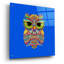 Bungalow Rose «Charmant hibou Charlie» par Hello Angel, art mural en verre acrylique-1371129374