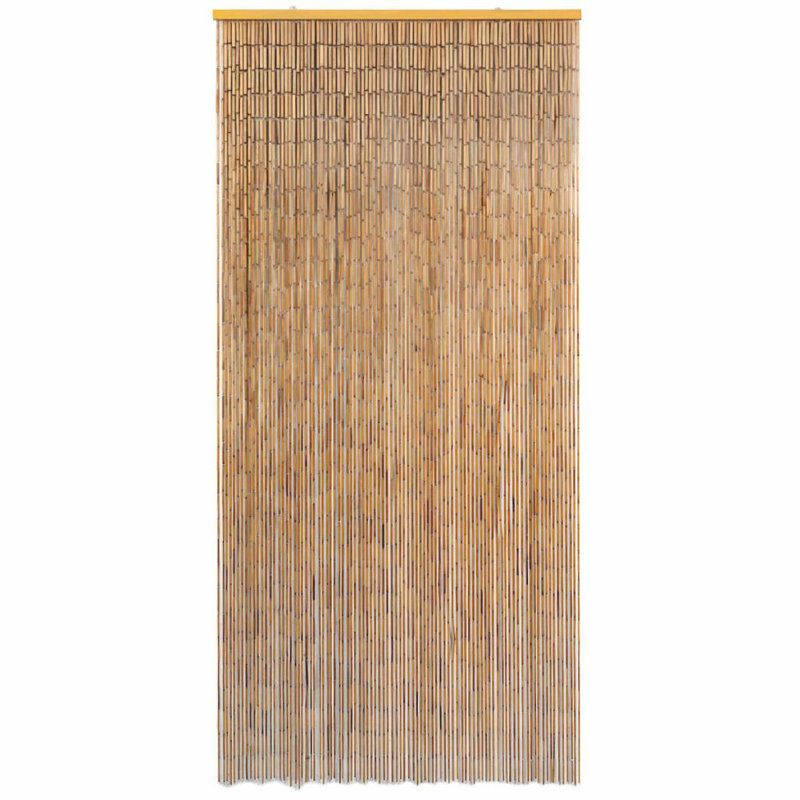 Semi Sheer Bamboo Vertical Blind, 200cm L x 90cm W