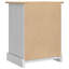 53cm W Solid Wood Bedside Table
