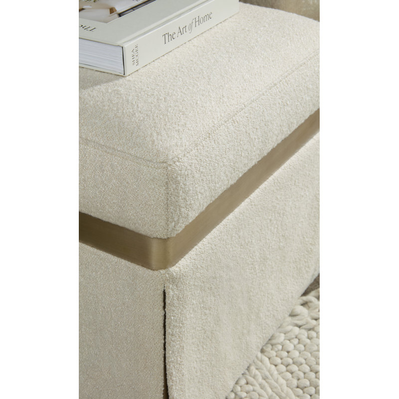 Melange Square Pouf