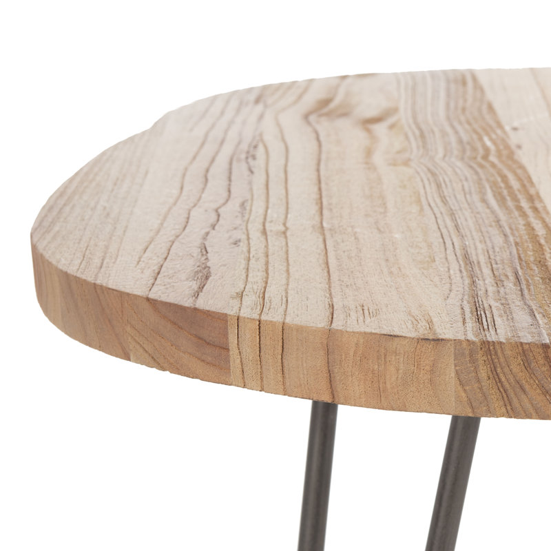 Danyne Solid Wood Top Coffee Table