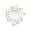 Lunaria Asymmetrical Wrought Iron Wall Mirror