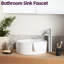 Option de robinet de lavabo en nickel brossé - Robinet de lavabo de salle de bain moderne à une poignée-127300346