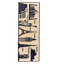 Runner Bronė Hand Woven 49cm X 137cm Area Rug