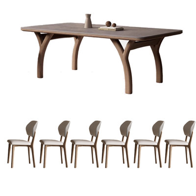 Ensemble de table de salle à manger en fritté gris cendré