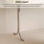 Meuble-lavabo moderne et crémeux en bois