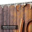 Clear Waterproof Shower Curtain, Shower Curtains for Bathroom with 12 Hooks-357220196