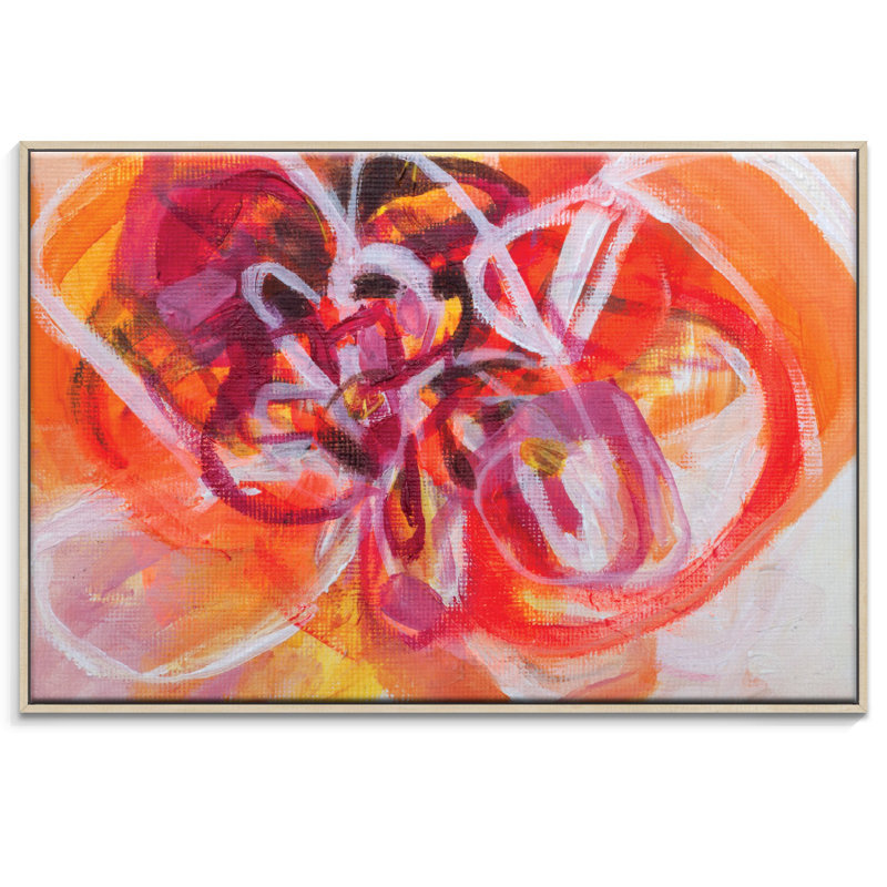 Amanda Morie - Painting on Canvas, Timber Floater Frame, 51cm H x 76cm W