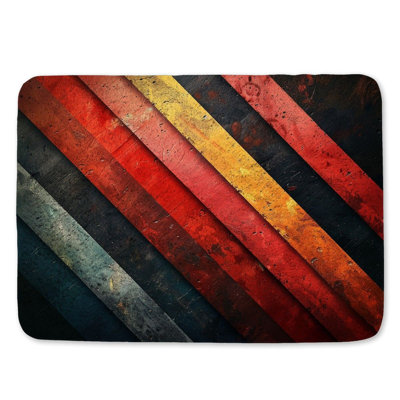 Tapis de bain rayures