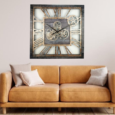 Solid Wood Wall Clock