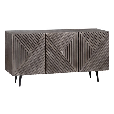 3 Door Media Credenza_Sideboard
