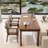 Nut-brown Rectangular Solid Wood desk-50488084
