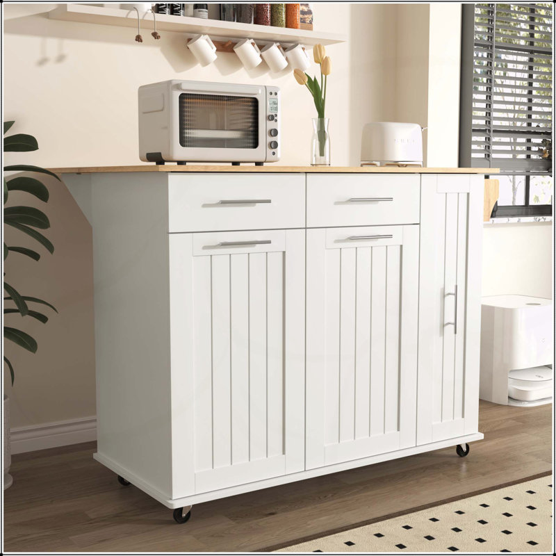 Îlot de cuisine polyvalent avec plusieurs options de rangement et fabrication durable