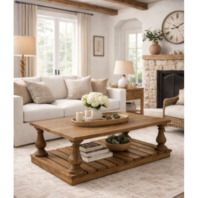 Bellamy Solid Wood Coffee Table