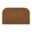 Table de chevet Torin - Placage de noyer brun foncé