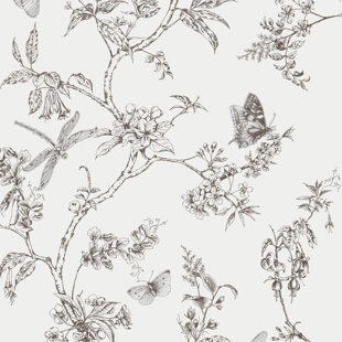 Kitchen & Bathroom Superfresco Easy Nature Trail Butterfly Wallpaper