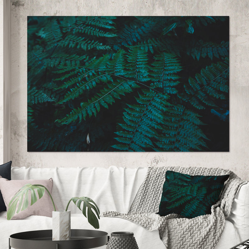 Brownies vert foncé - photographie sur toile, H 40 po x l 60 po, Toile tendue