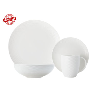 Diamond Round 16 Pce. Dinner Set