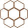 Florin Wood Fretwork Pierced Ceiling Medallion