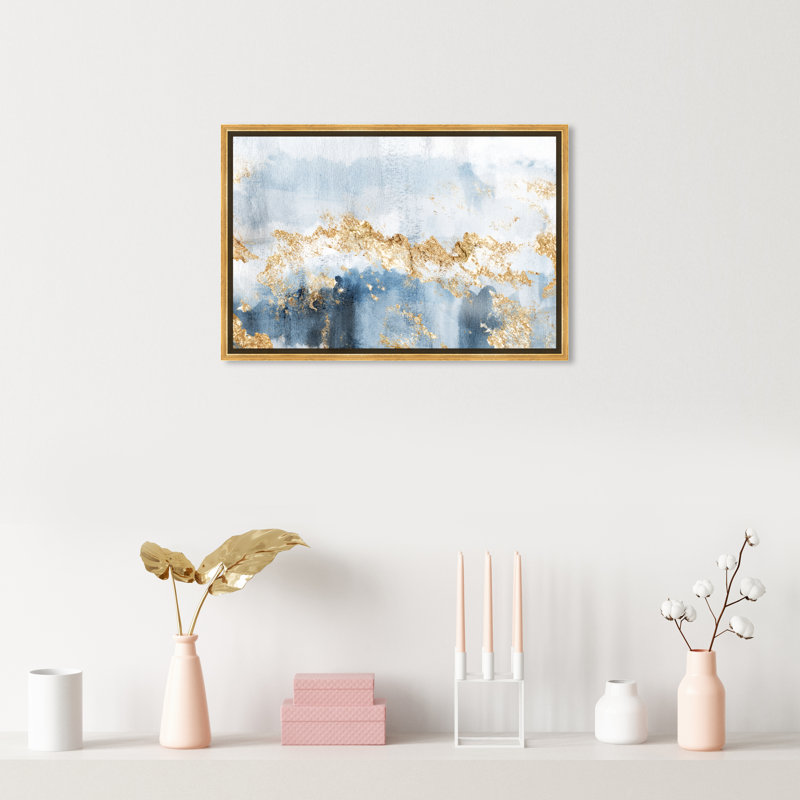 «Huit jours par semaine», reproduction d'impression, Cadre doré, H 24 po x l 16 po