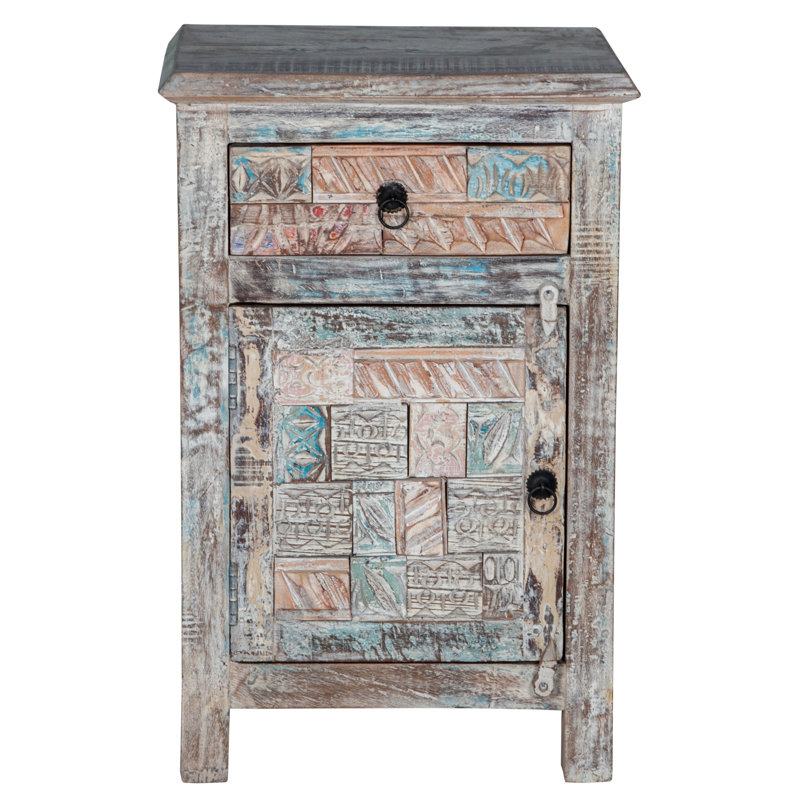 Eili 19'' W Solid Wood Nightstand