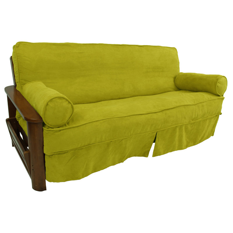 Housse pour futon à coussins carrés/rectangulaires, Lime mojito