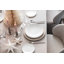 Villeroy & Boch - Assiette plate NewMoon Beige, porcelaine de qualité supérieure, 10,5 po