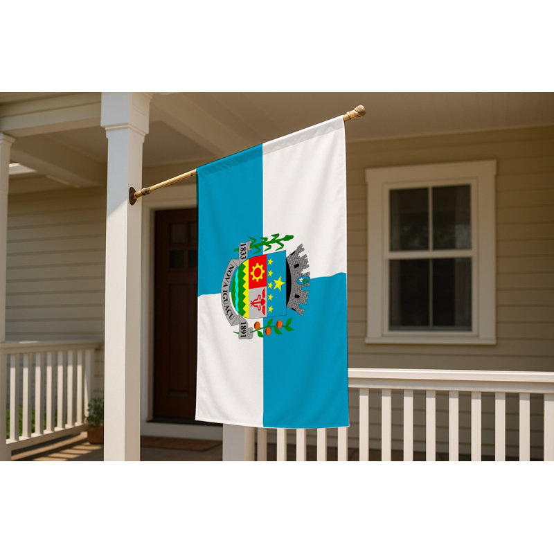 Drapeau Nova Nova d'Iguaçu - drapeau extérieur