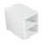 84" Wall-Mounted Double Bathroom Vanity Set-713148766