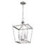 Luminaire suspendu géométrique à 4 lumières Rancourt-127986180