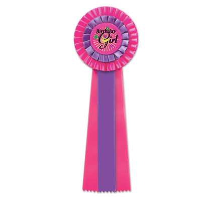 Cerise/Purple Birthday Girl Deluxe Rstte