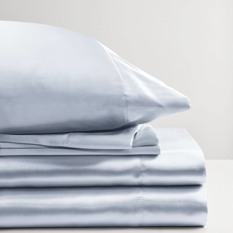Drap 6 pièces Luxury Satin Blue